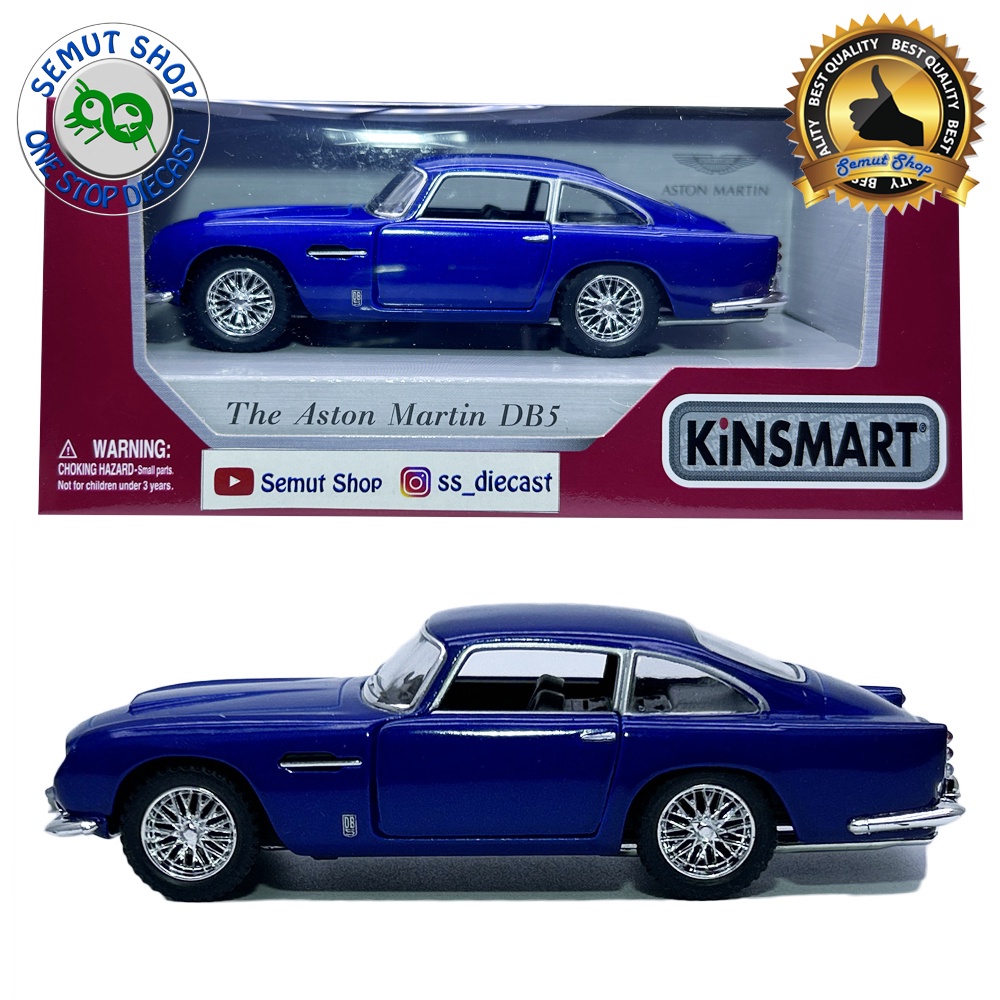 Kinsmart The Aston Martin DB5 miniatur diecast mobil Aston Martin DB5