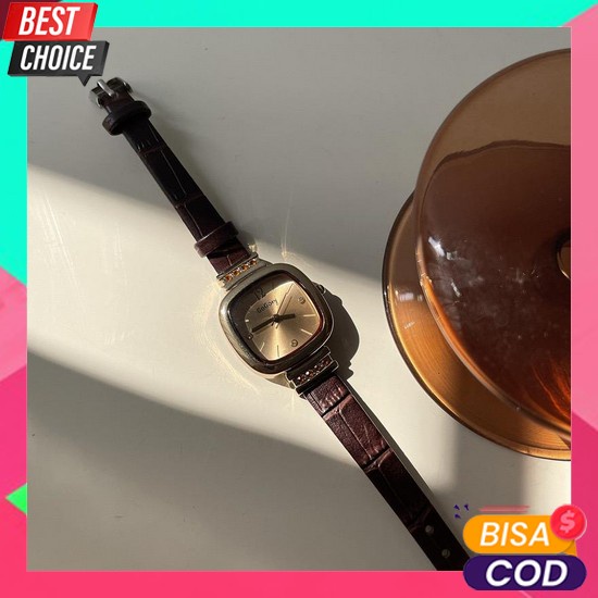 Jam Tangan Wanita Cewek Elegan Vintage Jam Tanggan Jm Kecil Remaja Dewasa Women Watches Simple Gaya 