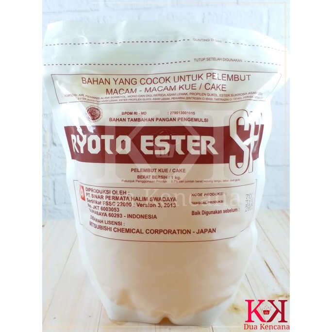 

Emulsifier / Pengembang / Pelembut Kue Cake SP Ryoto 1 KG