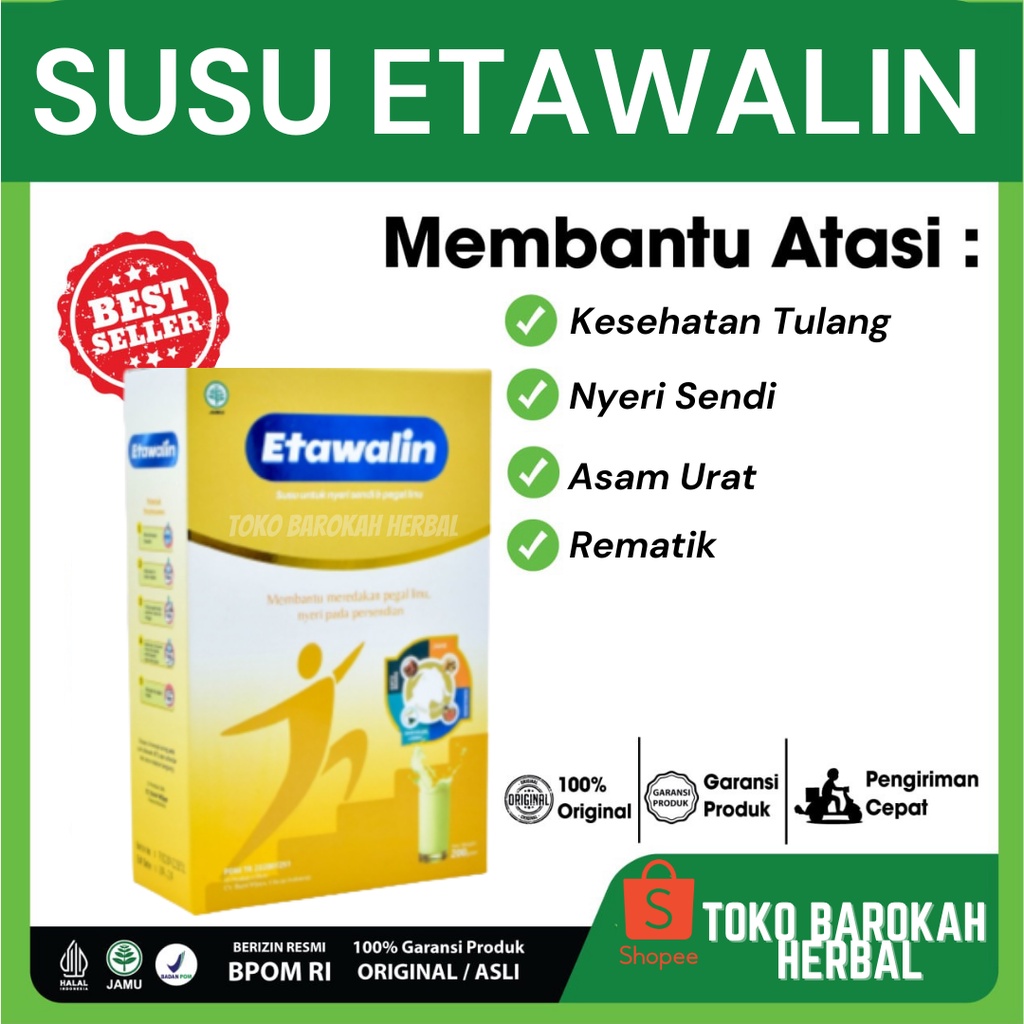 

Susu Etawalin - Susu Kambing Etawa Bubuk Etawalin Original 100% Asli Untuk Tulang Dan Sendi