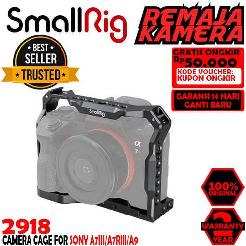 SMALLRIG LIGHT CAGE FOR SONY A7 III A7R III A9 2918
