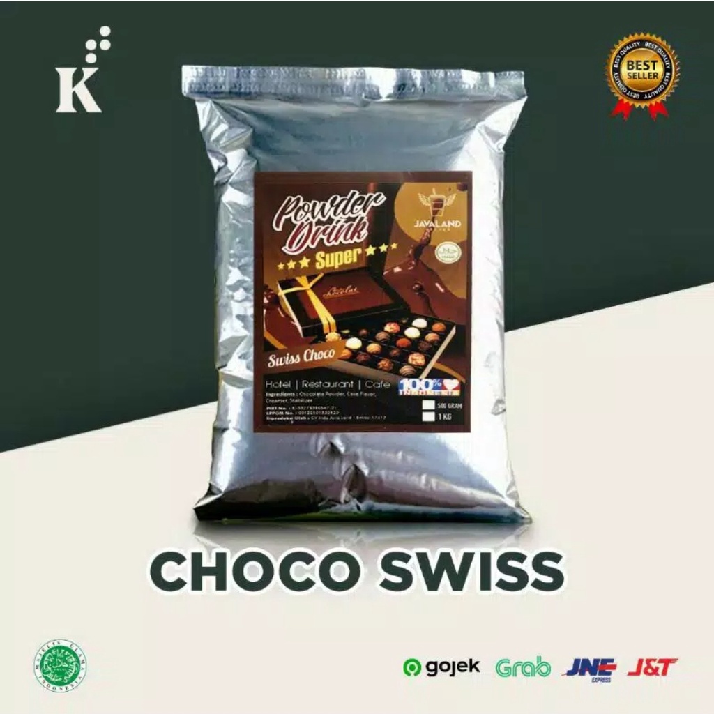 

Powder Choco Swiss Bubuk Numan Bubble Drink Javaland 1 Kg