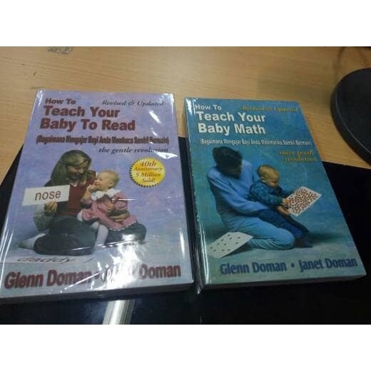 Terlaris How To Teach Your Baby Math Glenn Doman