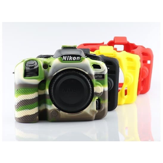 SILICONE CAMERA CASE FOR NIKON D7500 RUBBER BODY COVER PROTECTOR D7500