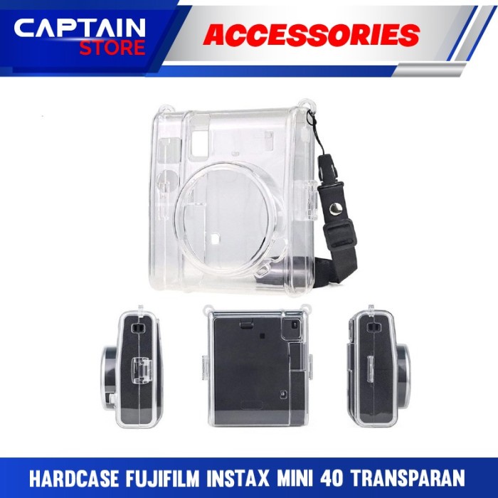 HARDCASE FUJIFILM INSTAX MINI 40 TRANSPARAN CASE INSTAX MINI 40
