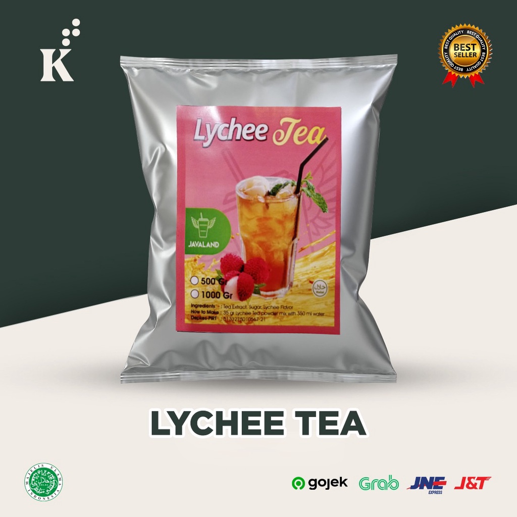

Powder Leci Tea Bubuk Numan Bubble Drink Javaland 1 Kg
