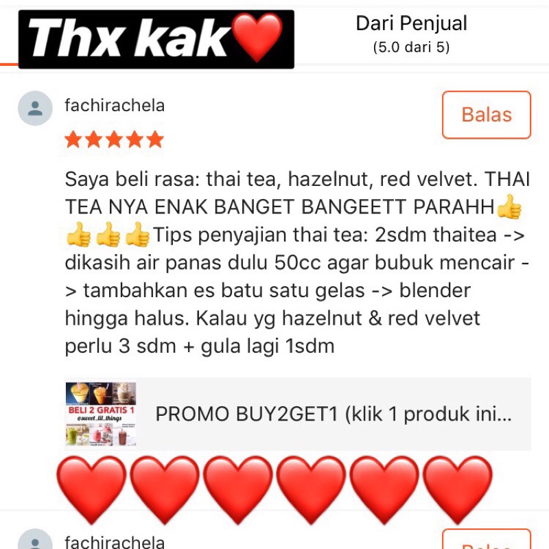 

3 Rasa Powder Drink 3X250Gr (Baca Caption Sblm Order! Membeli Berarti Setuju)