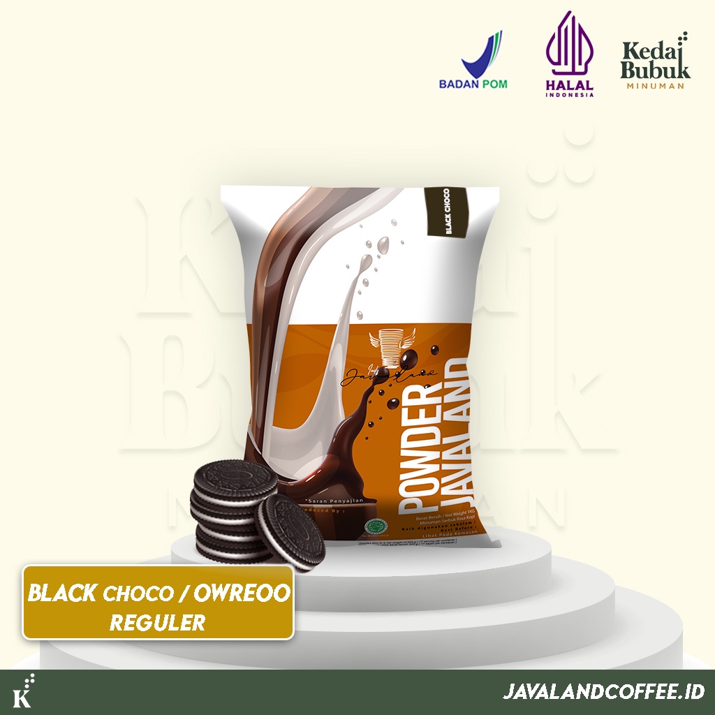 

Bubuk Numan Rasa Bla Choco / Choco Owreoo Plain Regular 1Kg - Javaland Powder Drink