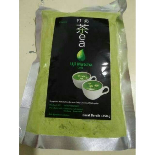 

Bubuk Matcha, Greentea Latte Powder 250Gr Tanpa Gula