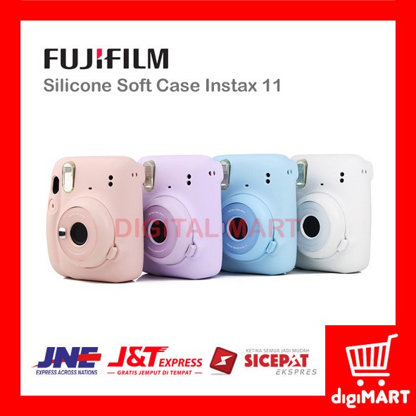 SILICONE SOFT CASE CASING FUJIFILM POLAROID KAMERA INSTAX MINI 11