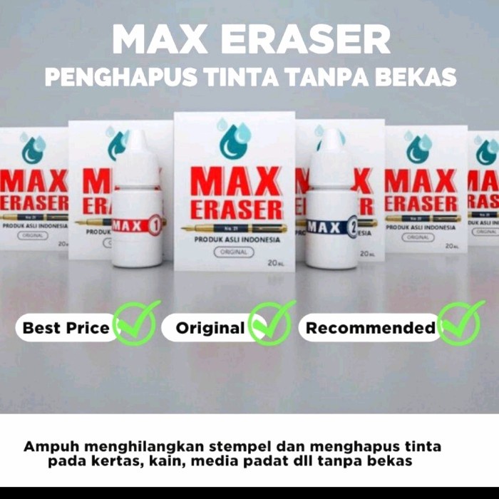 

Aurealia Max Eraser Penghapus Tinta & Stempel