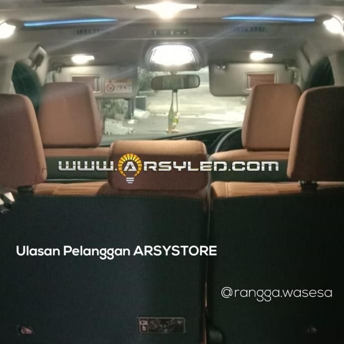 Asli Lampu Plafon Kabin Mobil Innova Reborn Led Paket Isi 8 Super