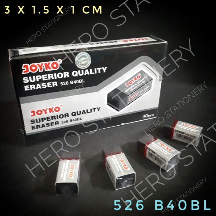 

Aurealia As327 Joyko Eraser Penghapus Hitam B40Bl . 40 Unit