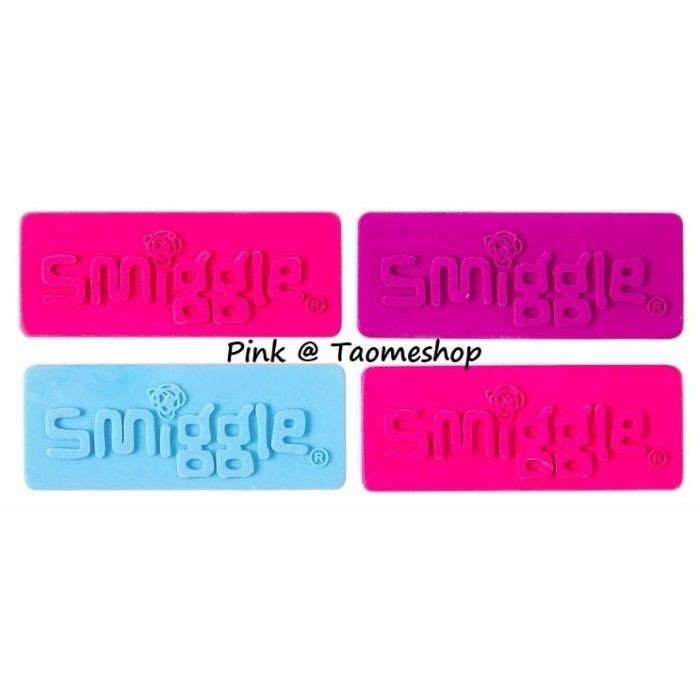 

Aurealia [Smiggle] Jumbo Eraser Pack X4 (Isi 4 Buah)