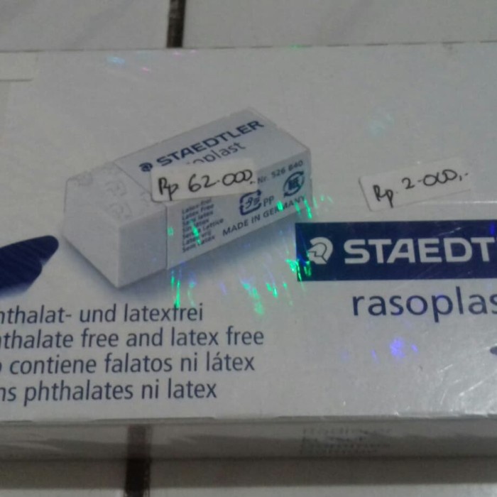 

Aurealia Penghapusan Warna Putih Kcil Art.Nr.526B40 Merk Staedtler (Hapus-17-1)