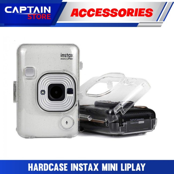HARDCASE INSTAX MINI LIPLAY - CASE INSTAX MINI LIPLAY TRANSPARANT