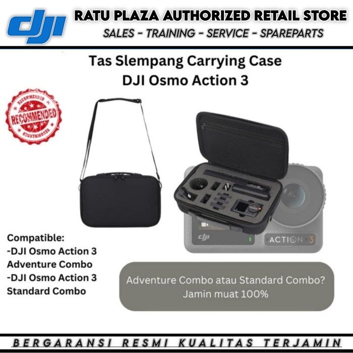 TAS BAG CARRYING CASE DJI OSMO ACTION 3 STANDARD ADVENTURE COMBO