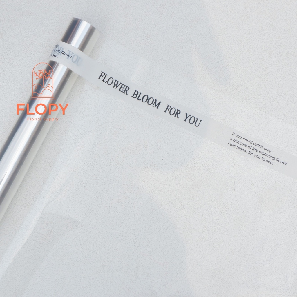 

[1 Roll] Cellophane Roll Bening Bloom For You / Flower Wrap