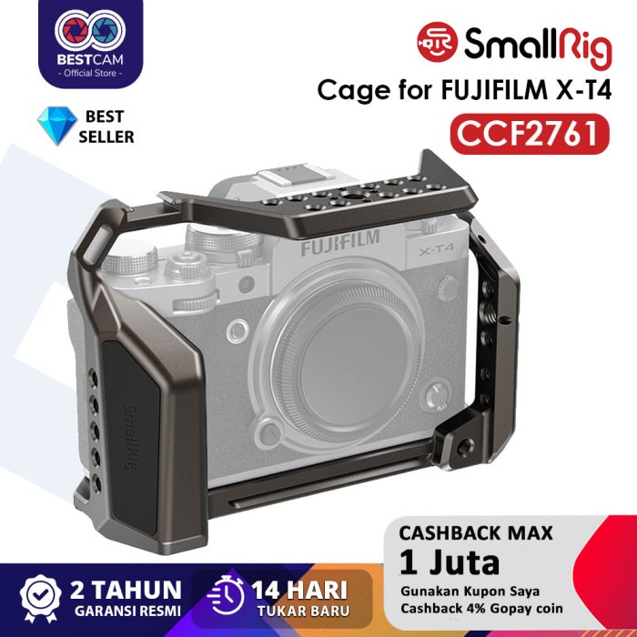 SMALLRIG CAGE FOR FUJIFILM X-T4 XT4 CCF2761