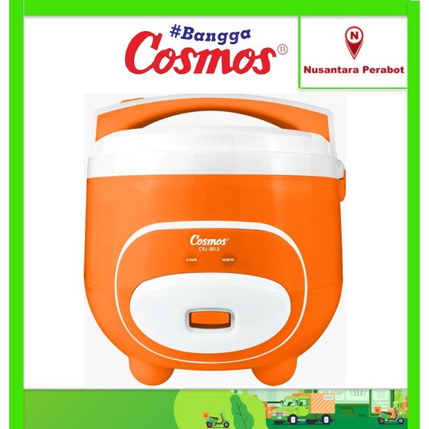 COSMOS CRJ-3012 Magic Com / Rice Cooker 1,2 Liter (Anti Lengket)