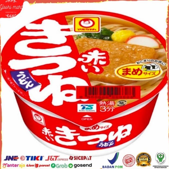 

maruchan akai kitsune udon cup ramen asli impor Jepang 136 gram