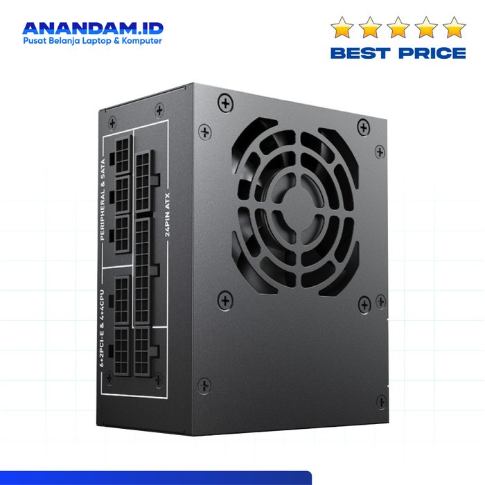 PSU Enlight Black Silver SFX 650W 80+ Gold Full Modular 650 watt