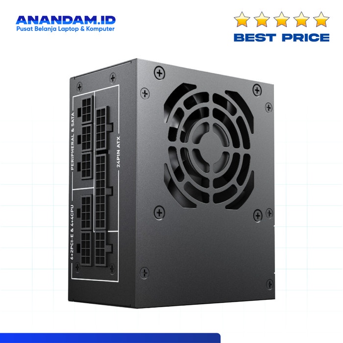 PSU Enlight Black Silver SFX 550W 80+ Gold Full Modular 550 watt