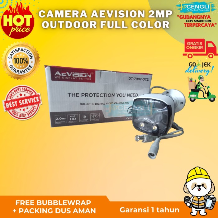 Techma Kamera Cctv Outdoor Full Color Tcm A1620Fc 2Mp Colorvu Camera