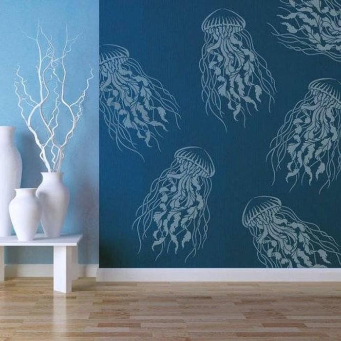 

STENCIL DINDING, WALL STENCIL MOTIF 20