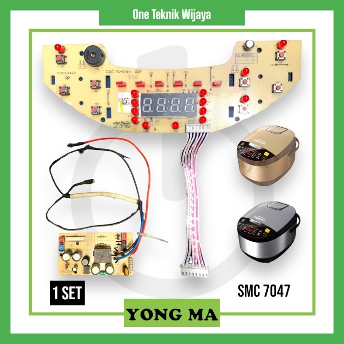 Modul PCB Magic Com Rice Cooker Yong Ma SMC7047