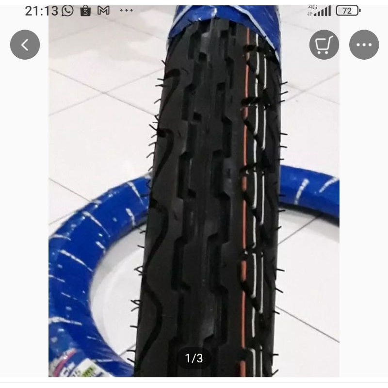 BAN LUAR 275-18 IRC KEMBANG NR 25 DAN NF 25 IRC