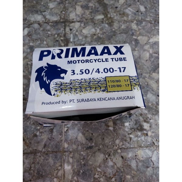 Promo Ban Dalam Motor Vixion Primaax 350/400-17 Termurah