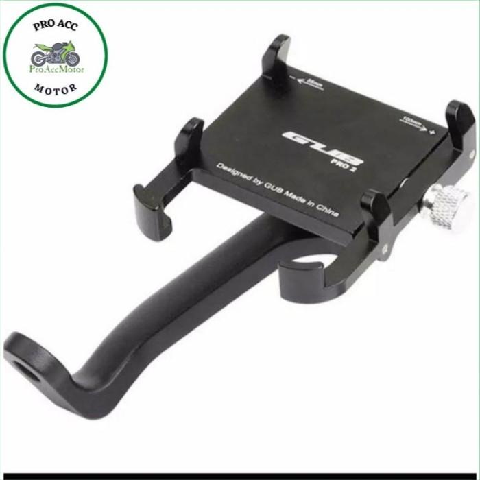 GUB PRO 2 HOLDER HP/HANDPHONE/GPS MOTOR NMAX AEROX VARIO NEW NMAX ADV