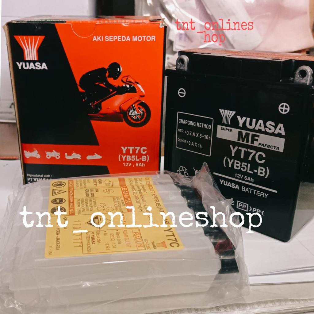 AKI ACCU YUASA YT7C