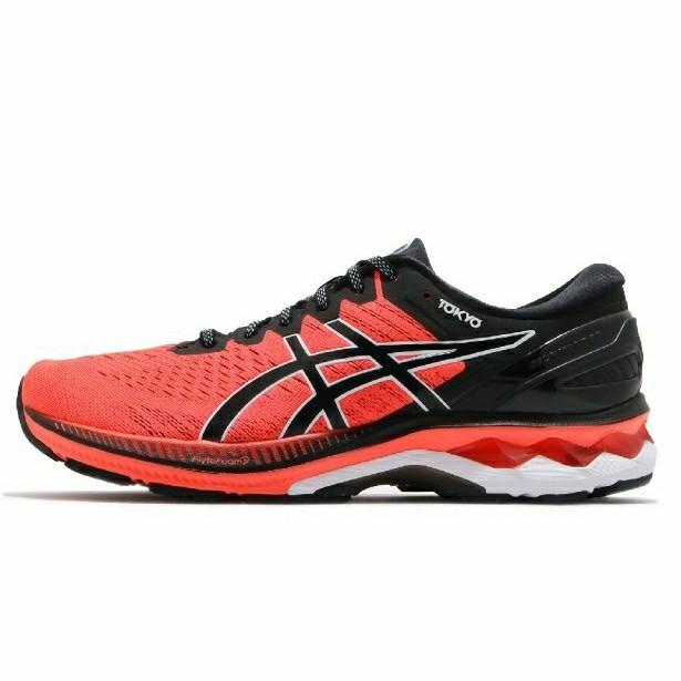 ASICS TOKYO MEN'S GEL KAYANO 27 SUNRISE RED-BLACK