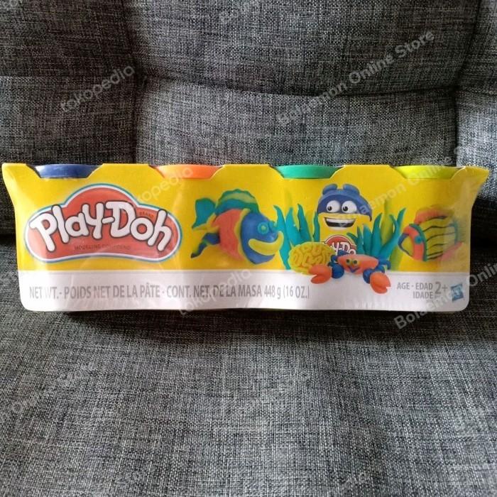 PIM PLAYDOH PLAY-DOH LILIN MAINAN ISI 4 UKURAN BESAR ORIGINAL