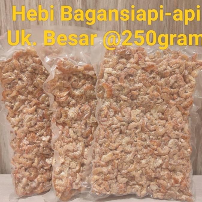

Ebi Udang Kering Besar 1Kg Bagan Siapi-api Tanpa Pewarna
