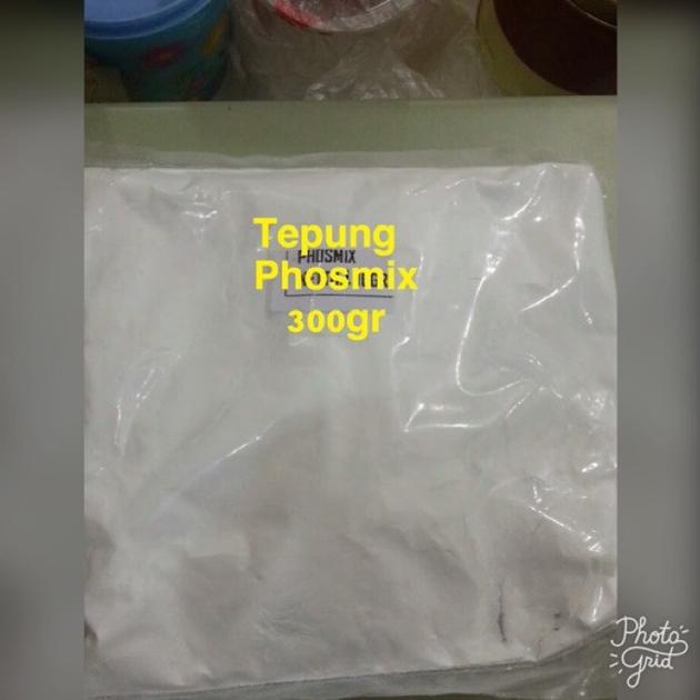 

Tepung Phosmix - Pengenyal bakso bisa untuk pempek siomay cimol