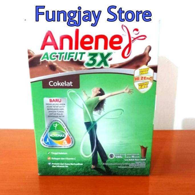 

Anlene Actifit 3X Susu Bubuk Chocolate 600gr - Tulang, Sendi & Otot