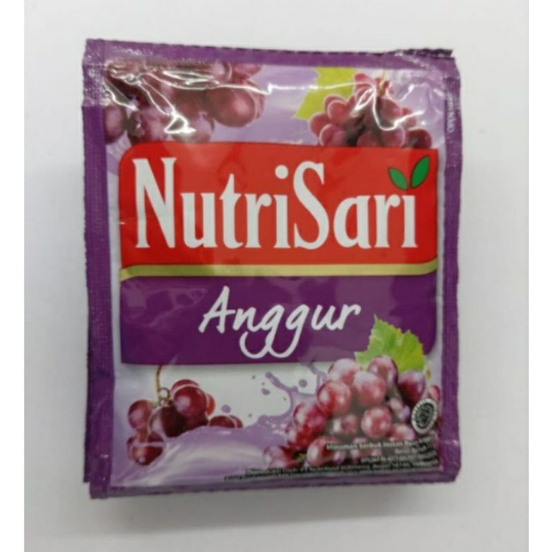 

Nutrisari rasa Anggur 1 renteng - 10 pcs