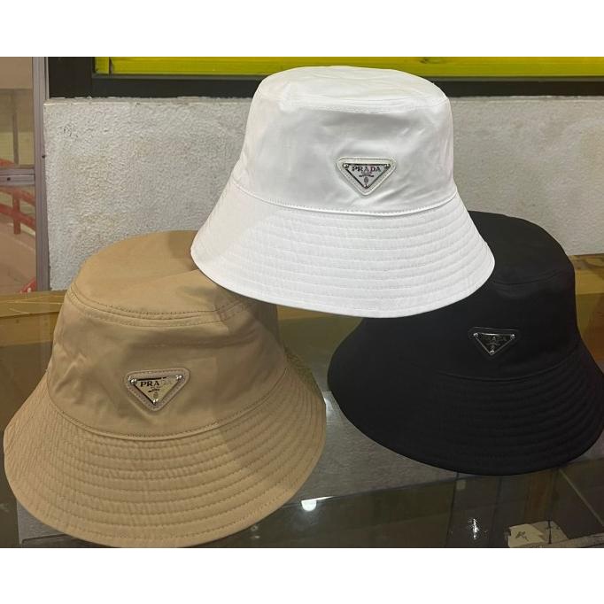 Murah Bucket Hat Prada Hitam