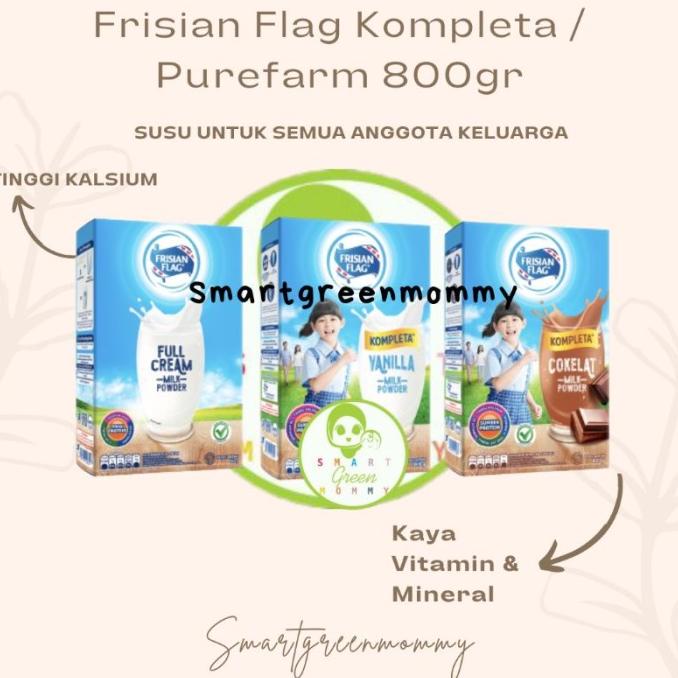 

Frisian Flag Kompleta 800 gr Frisian Flag Purefarm Susu Bubuk Keluarga