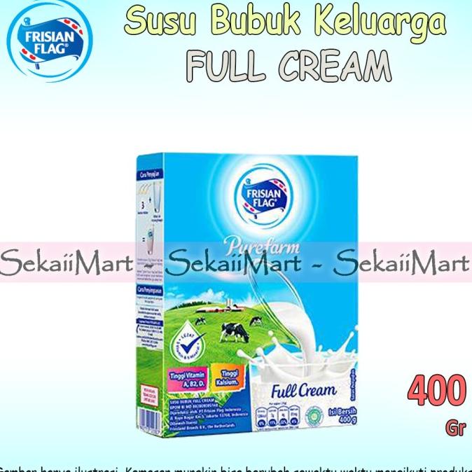 

FRISIAN FLAG Pure Farm Full Cream - Susu Bubuk Keluarga 400g / 800g