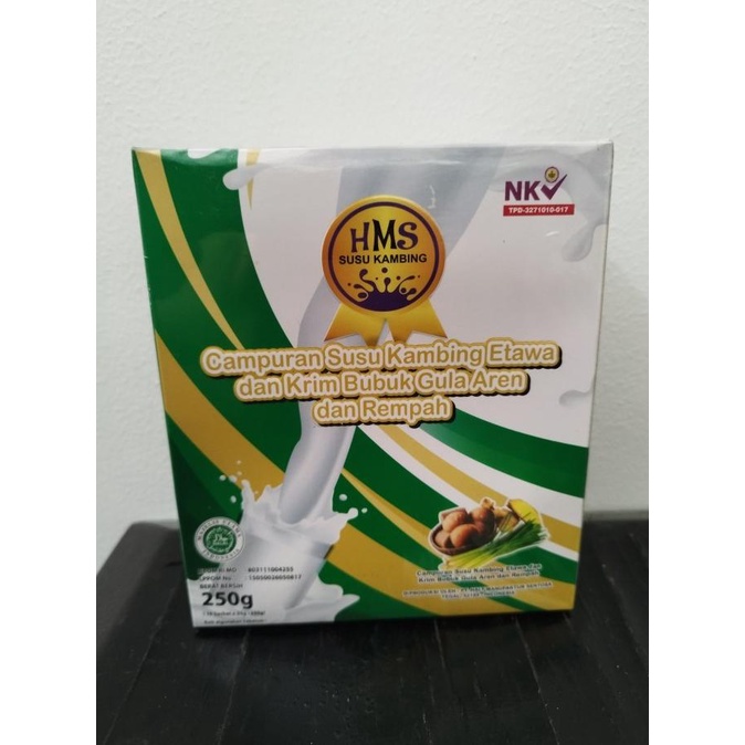 

Susu Bubuk Kambing Etawa HMS plus REMPAH & gula Aren minuman sehat