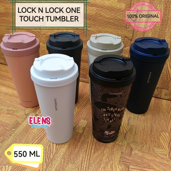 Lock n Lock one touch clip tumbler mug 550ml