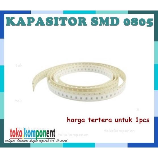 ((((()paling dicari] KAPASITOR 10NF 50V SMD 0805 CAPASITOR 100nf 50V SMD 0805