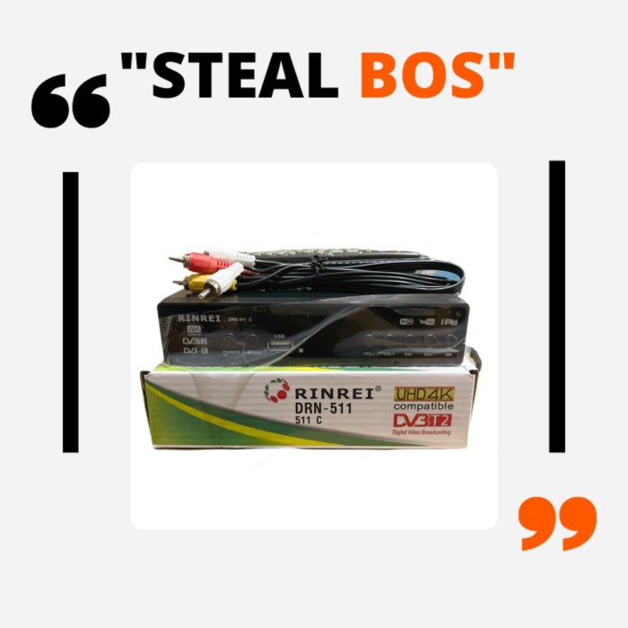 Set Top Box Tv Digital Rinrei 511 C / Stb Rinrei Drn-511C Dvbt2 Berkualitas