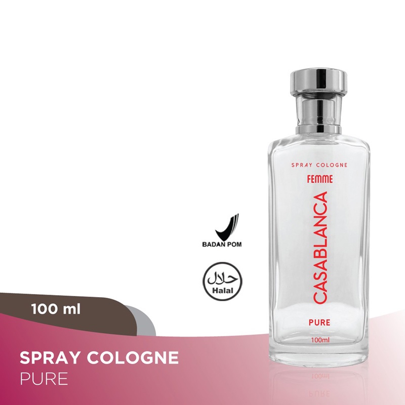 CASABLANCA Femme Spray Cologne Parfum Pure 100 ml