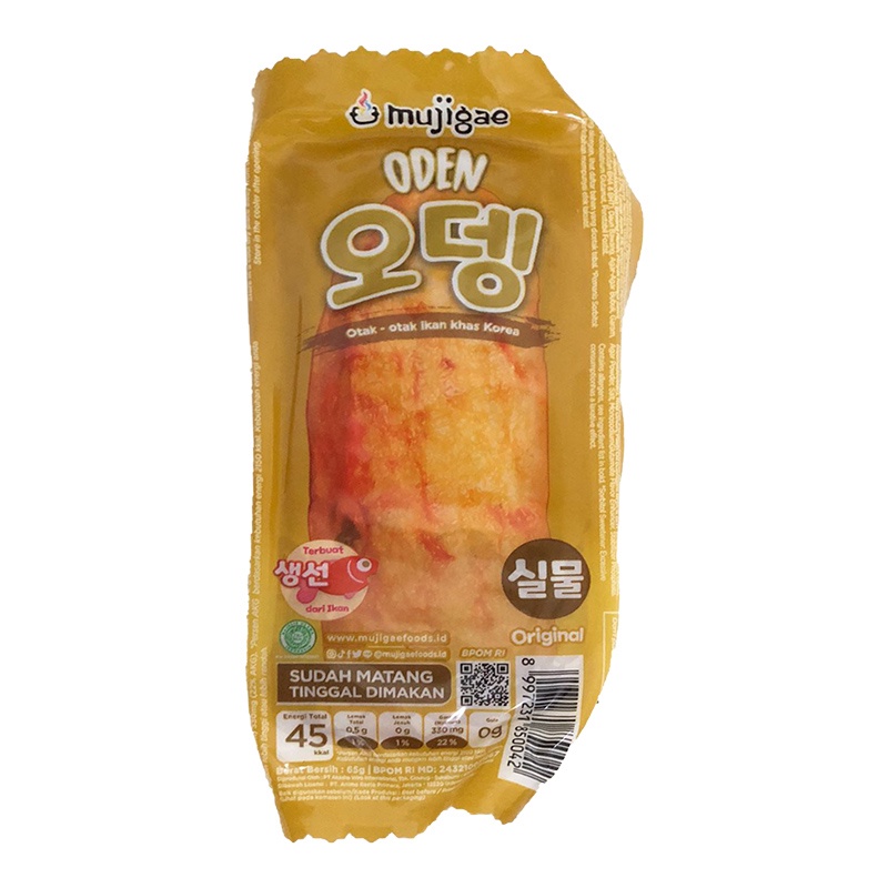 

Mujigae Oden Otak-otak Ikan Khas Korea 65 g