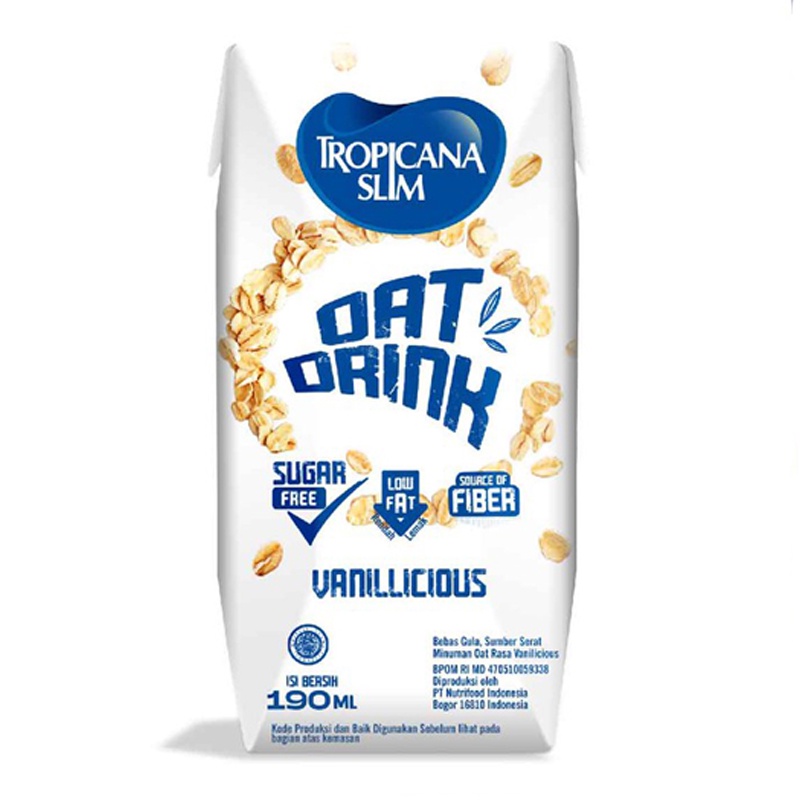 

TROPICANA SLIM Oat Drink Vanilla 190 ml